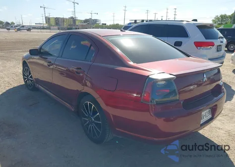2007 Mitsubishi Galant Ralliart из США, поврежденный, VIN 4A3AB76T27E066052